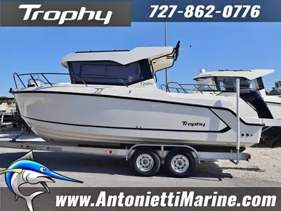 2026 Trophy Marine T25 PilotHouse W/ 225 HP MERCURY