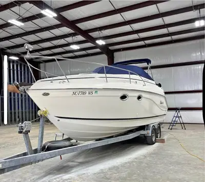 2002 Rinker 27 foot with swim platform