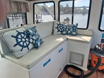 custom 41’ wide body Downeaster