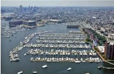 PRICE REDUCED: 40' Boat Slip Anchorage Marina Baltimore/Canton For Sale