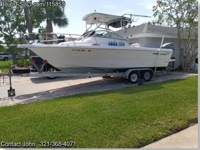 2003 Pro Line 255 Walkaround — 25ft