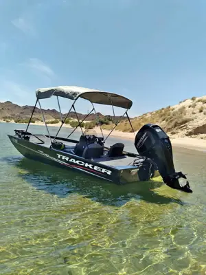 Tracker 170 bass boat