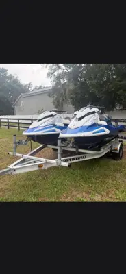 2021 YAMAHA VX LIMITED'S, ALUMINUM TRAILER, WATER READY