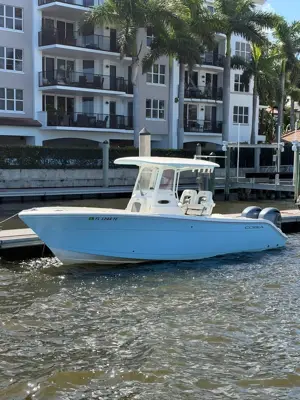 2022 Cobia 262 cc w/ twin yamaha 150s