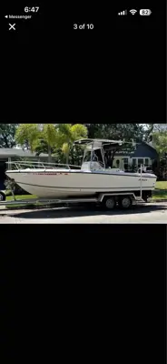 2000 Angler 22 ft center console