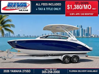 2026 Yamaha Boats 275SD