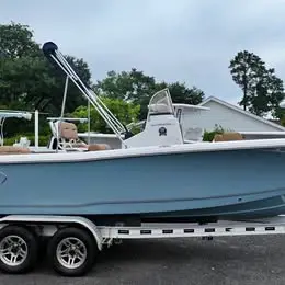 2021 Sea Hunt 219 with low hours.