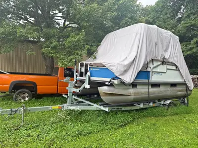 1989 bass tracker pontoon boat considering trades