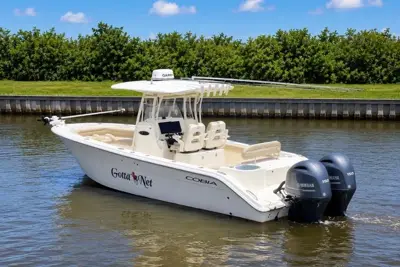 2018 Cobia 261 center console
