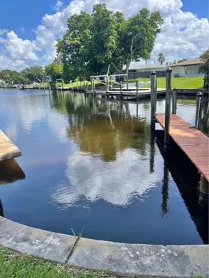 Dock for rent.