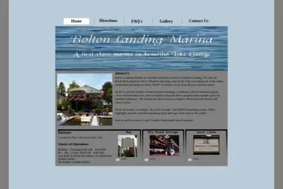 Bolton Landing Marina.