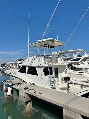 Hatteras 46” sport fishing boat