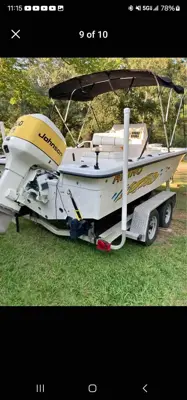 22ft rhino center console boat