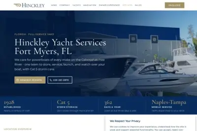 Hinckley Yacht Services Fort Myers, FL