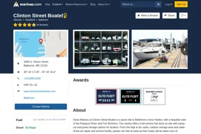 Oasis Marinas Clinton Street Boatel