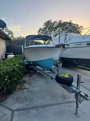 Boat 22 FT with trailer.