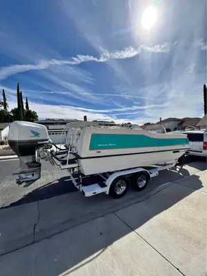 1992 OZARK DECK BOAT