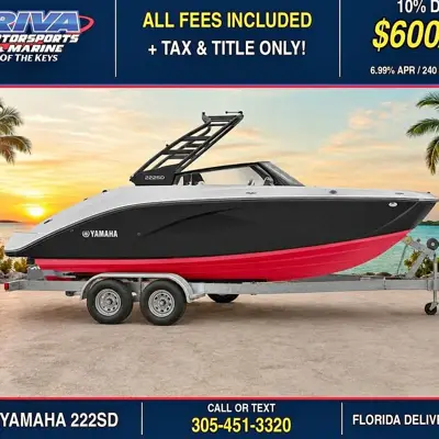 2025 Yamaha Boats 222SD