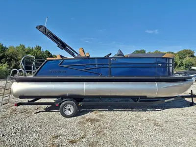 2027 Sylvan Q-22 L3 ULZ DH Tritoon~150 Mercury w/Tandem Trailer