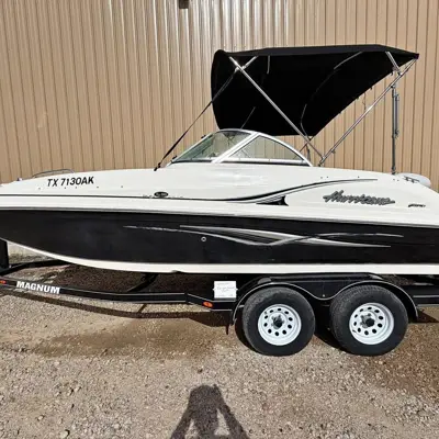 2007 Hurricane SunDeck SD 195 – Family Deck Boat | Spacious Layout | Freshwater | Ready for the Water (sku: 10462)