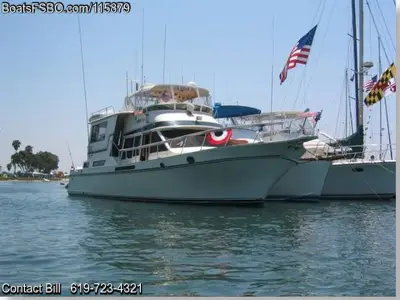 1985 Californian Cockpit Motoryacht — 58ft