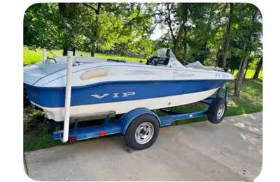 VIP boat with trailer