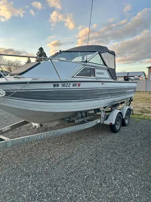 1988 Crestliner Saber 205