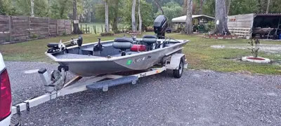 Extreme boat with 60hp 4 stroke mercury
