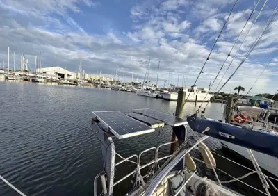 Sloop Rigged Sailboat