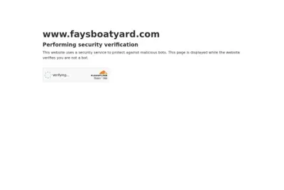 Fay's Boat Yard