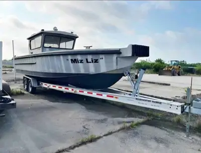 32ft Silver Ships Aluminum Boat