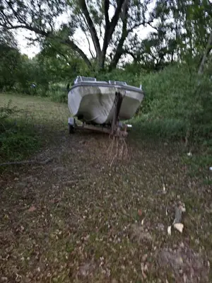 Boat with trailer