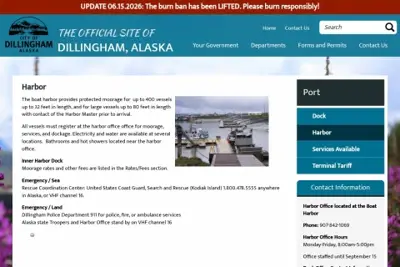 Dillingham Small Boat Harbor