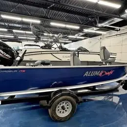 2024 Alumacraft Voyageur 175 Tiller 75Hp Mercury w/Trailer