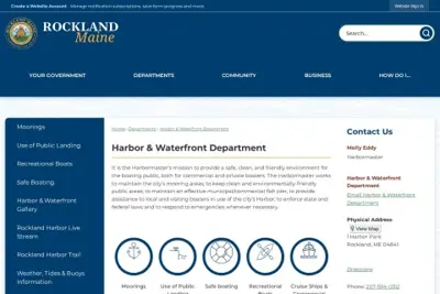 Rockland Harbor Master Office