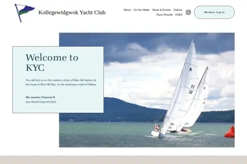 Kollegewidgwok Yacht Club
