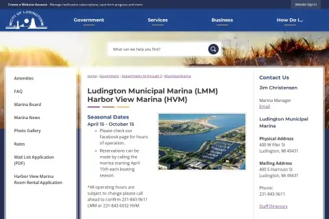 Ludington Municipal Marina