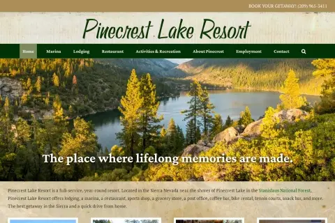 Pinecrest Lake Marina