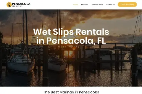 Pensacola Marinas (Segers Marine network - Bayou Chico)