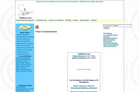 Offshore sports marina is closed