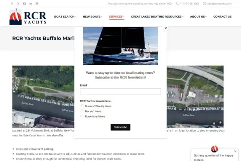 RCR Yachts Skyway Marina
