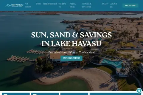 Nautical Beachfront Resort Marina