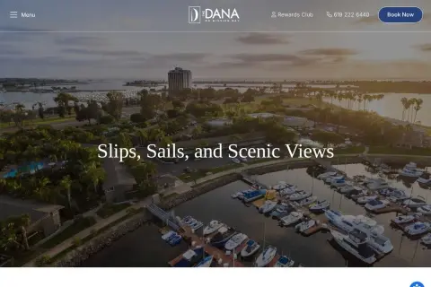 The Dana Marina on Mission Bay