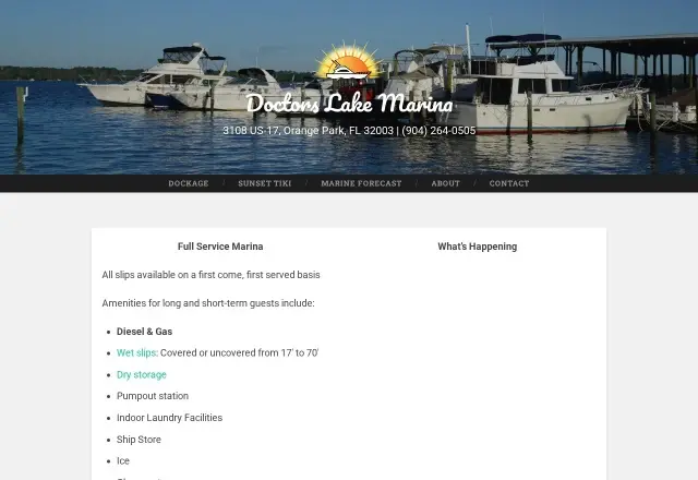 Doctors Lake Marina