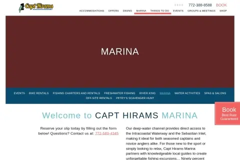 Capt Hiram's Resort Marina