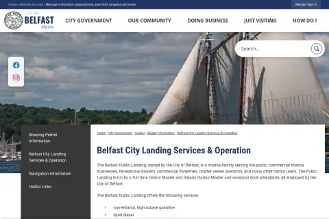 Belfast City Landing