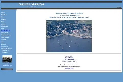 Gaines Marina