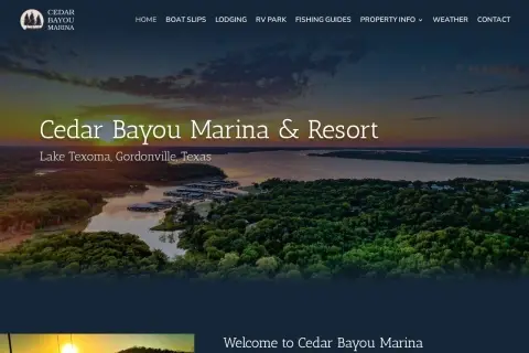 Cedar Bayou Marina at Lake Texoma