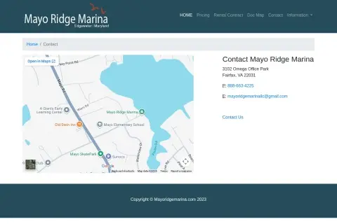 Mayo Ridge Marina Inc