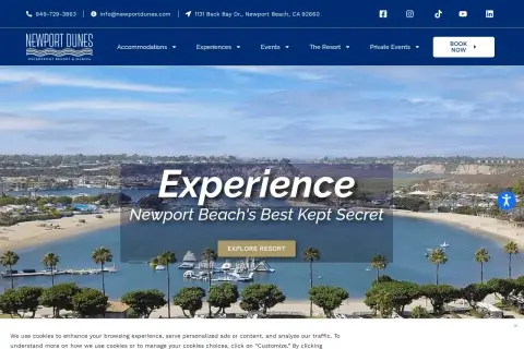Newport Back Bay Dunes & Marina